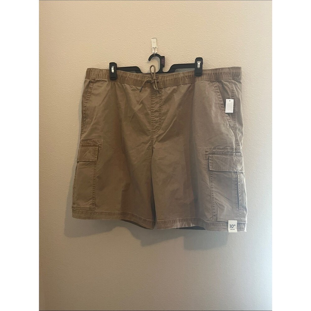 No Boundaries Men’s Cargo Shorts - Brown
